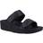 Fitflop Lulu Adjustable Leather Slides - Black