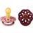 Bibs Boheme Napp 2-Pack Stl 1 Naturgummi Dusty Pink/Elderberry
