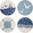 Half Moon Bay Shruti New Coaster 11cm 4pcs