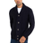 Threadbare Men's Button Down Cardigan - Navy