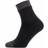 Sealskinz Waterproof Warm Weather Ankle Length Sock, M, Black/Grey