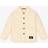 Calvin Klein Quilted Wide Overshirt - Vanilje