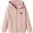 Vertbaudet Girl's Hooded Sweatshirt - Pink