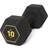 CORENGTH 10kg Cross Training & Weight Training Hexagonal Dumbbell