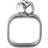 Märta Larsson Billie Ring - Silver/Transparent