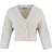 Trendyol Collection Vanlig standard v-ringad stickad kofta, BEIgE