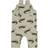 Antebies Crocodile Fun Rib Overalls - Beige