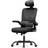 Bigzzia Ergonomic Black Kontorstol 110cm