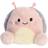 Aurora World 33677, Palm Pals Shelby Snail, 5In, Soft Toy, Pink