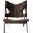 Menu Knitting Sheepskin Dark Brown Loungestol 90.6cm