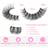 Shein Thick Long Natural False Eyelashes With Transparent Stem