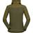 Norrøna Women's Falketind Warmwool2 Stretch Zip Hood - Olive Drab/Olive Night