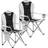 Get Fit Premium Folding Camping Chair 2 Pack