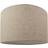 Happy Homewares Contemporary Stylish Natural Linen 10" Drum Shade