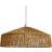 ValueLights Modern Natural Tapered Woven Rope Pendant Lamp