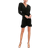 Trendyol Collection Bodycon Lined Knitted Dress - Black