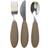 Bibs Cutlery Set Dark Oak