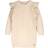 Chloé Kid's Pointelle Knit Midi Dress- Ivory White