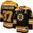 Mitchell & Ness Men's Boston Bruins Patrice Bergeron Alternate Captain Patch 2010/11 Blue Line Player Jersey