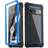 Poetic Guardian Case for Google Pixel 7 Clear Case with Built-in Screen Protector Blue