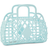 Sun Jellies Håndtaske Retro Basket Mini Blå