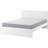 IKEA MALM White Sängram 156x209cm