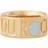 Design Letters YOU ROCK Ring Gold