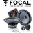 Focal PS 165 SF - 6.5" Slate Fiber Cone 2-Way Component Speakers