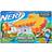 Nerf Minecraft Pillager's Crossbow Dart-Blasting Crossbow, Real Crossbow Action, Includes 3 Official Elite Darts