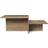 ferm LIVING Distinct Dark Brown Soffbord 55x100cm
