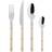 Sabre Bistrot Solid 4 Delar Light Kaki Bestickset
