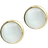 Alamode By Akanksha GL253 Earrings - Gold/White
