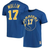 Mitchell & Ness Men's Chris Mullin Royal Golden State Warriors Hardwood Classics Name Number Team T-Shirt