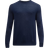 Jil Sander Men's Wool Loose Knit Sweater - Dark Blue