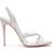 Christian Louboutin Emilie Glittered - Silver/Lin Silver