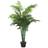 vidaXL Konstväxt Palm 18 Blad 80 cm Grön Konstgjord växt