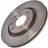 Bosch 0986479R63 Front Axle Vented Brake Disc Set W1