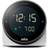 Braun Digital Alarm Clock With Rotating Bezel For Quick Time Setting White