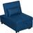 Homcom 4-in-1 Multi-Functional Blue Sofa 65.5cm 1 Seater