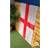 PMS XL St George's England Flag Flag World Cup Jubilee