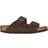 Birkenstock Arizona Suède Sandalen - Bruin