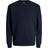 Jack & Jones Bradley Sweat Crew Hoodies sweatshirts Herr Blå