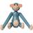 Kay Bojesen Monkey Mini Vintage Blue Figurine 9.5cm