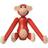 Kay Bojesen Monkey Mini Vintage Red Figurine 9.5cm