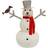 Light-up Snowman White Decoration 89cm