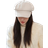 Shein One Four-pointed Star Design Duckbill Beret Hat For Women, Spring/summer/autumn/winter, Korean Style, Versatile, Face-shaping