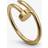 Cartier Womens Yellow Gold Juste un Clou 18ct Yellow-gold Ring 46mm