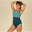 NABAIJI Decathlon 1-Piece Swimsuit Heva Li Multi
