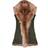 Infinity Leather Olive Women's Soft Real Toscana Sheepskin Gilet