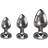 Playboy Pleasure 3 Ways Anal Plug Set